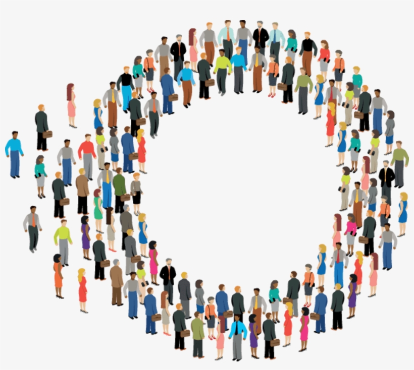 Data Extend - People - Circle Of People Png, transparent png #631162