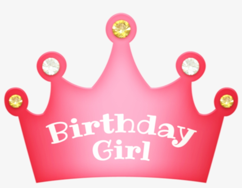 Birthday Girl Crownfreetoedit - Portable Network Graphics, transparent png #631255