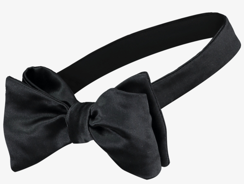 Cad The Dandy Black - Bow Tie Side View, transparent png #631585