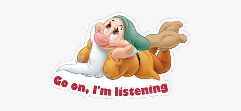 Viber Sticker «snow White And The Seven Dwarfs» - Snow White And The Seven Dwarfs, transparent png #631588