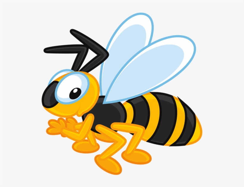 Honey Bee Clip Art - Пчела Для Детей, transparent png #631608