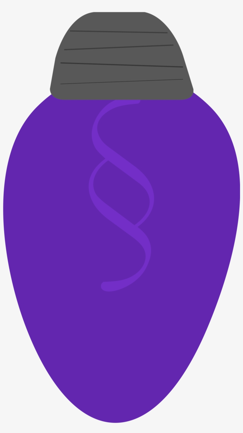 Christmas Light Printable Purple - Holiday, transparent png #631774