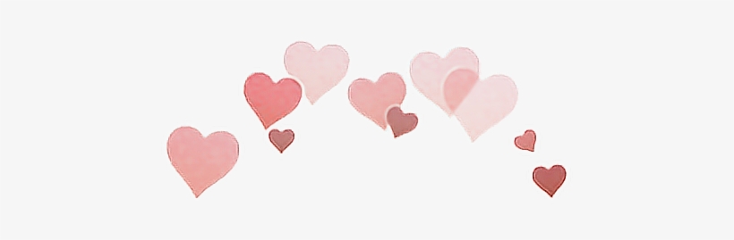 Snapchat Heart Png - Heart On Head Png, transparent png #631874