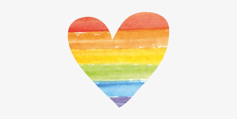 Filterlove Heart - Regenbogen-herz Mousepads, transparent png #631961