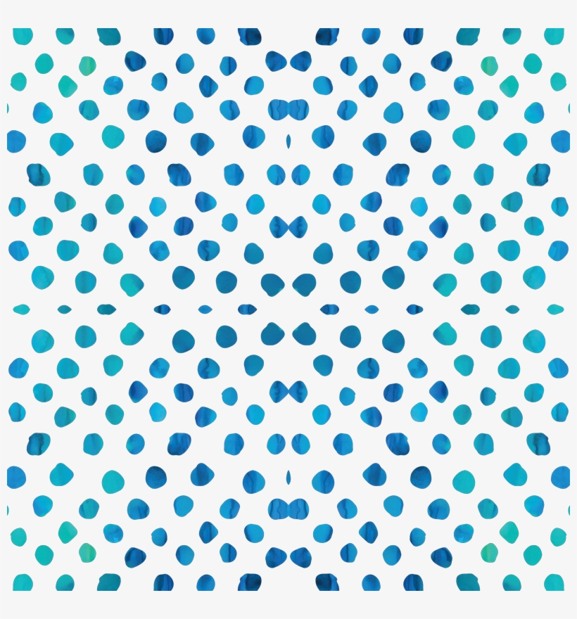 "messy" Watercolor Dots Fabric - Stock Illustration, transparent png #631993