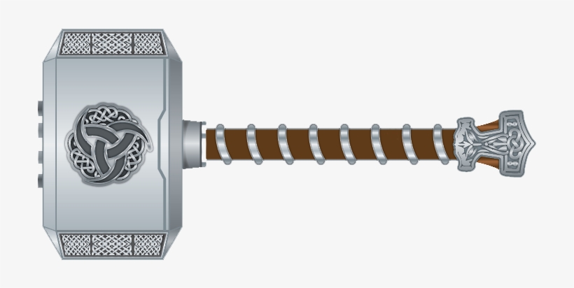 Thor Hammer Png - Thor Hammer Transparent Background, transparent png #632024