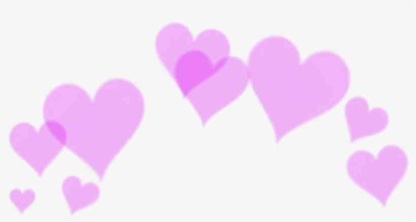 Lovely Girly Hearts Corazones Tiara Whatsapp Pink Png - Portable Network Graphics, transparent png #632227