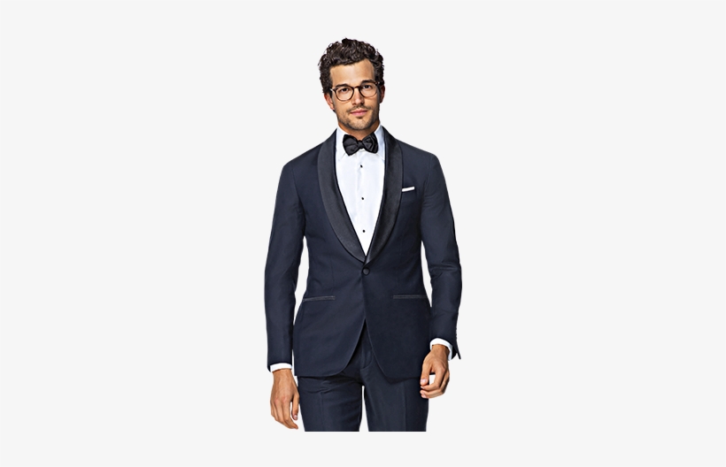 Tuxedo Set - Suitsupply Tuxedo Blue Plain, transparent png #632266