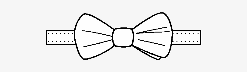 Modern Bow Tie Coloring Page - Gravata Borboleta Desenho Para Pintar, transparent png #632340