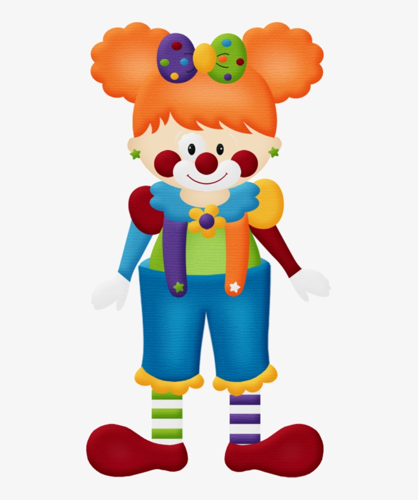 Aw Circus Clown Girl - Girl Clown Clipart, transparent png #632572