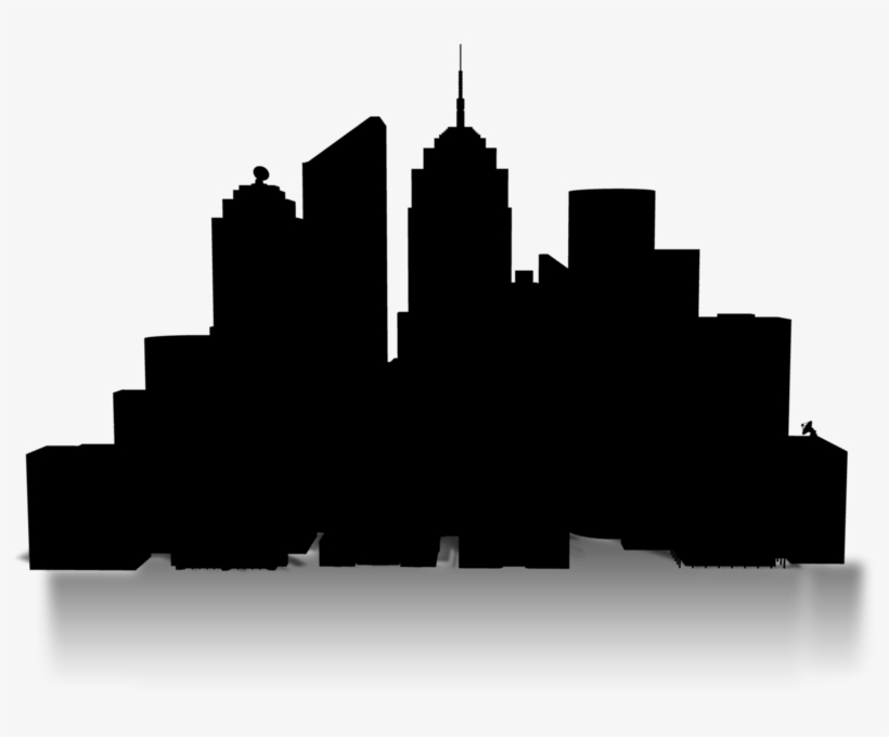 Buildings Silhouette Official Psds - Portable Network Graphics, transparent png #632996