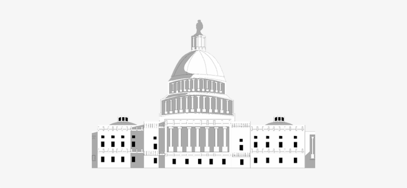 Us Capitol Building Clipart - Capitol Building Clip Art, transparent png #633275