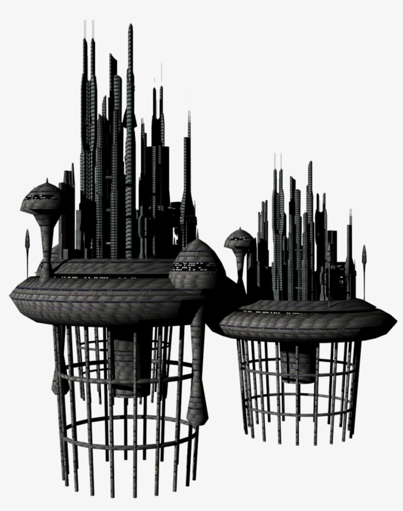 Image - Sci Fi Fantasy Building, transparent png #633332