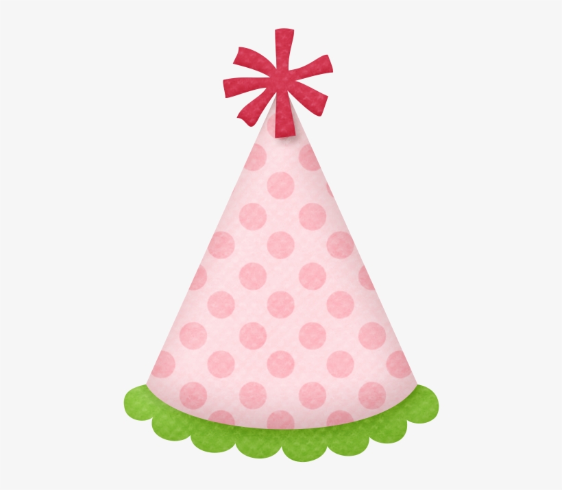 B *✿* Strawberry Kisses - Pink Birthday Hat Clip Art, transparent png #633376