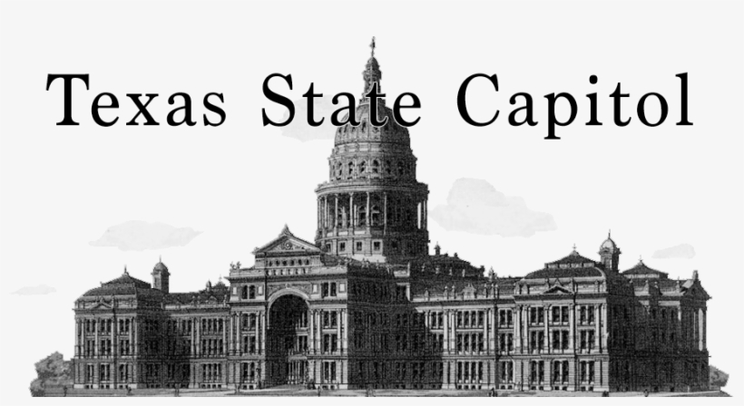 Texas State Capitol Logo - Texas State Capitol Png, transparent png #633399
