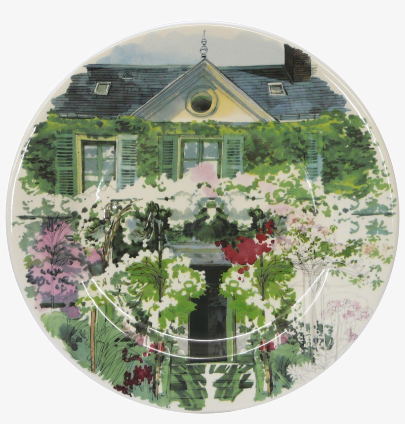 Assorted Dessert Plates - Gien Paris A Giverny Assorted Dessert Plates, transparent png #633427