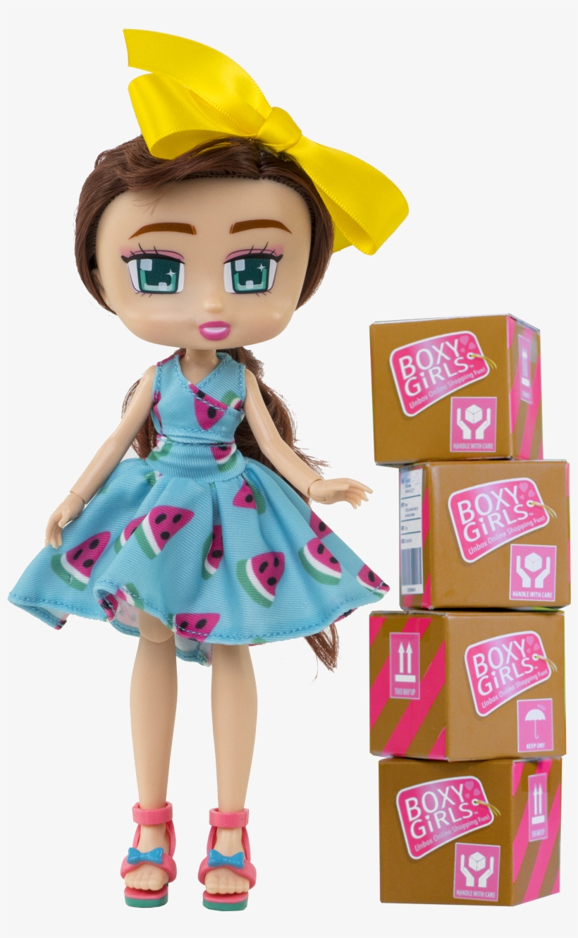 Boxy Girls Doll Brook, transparent png #633472