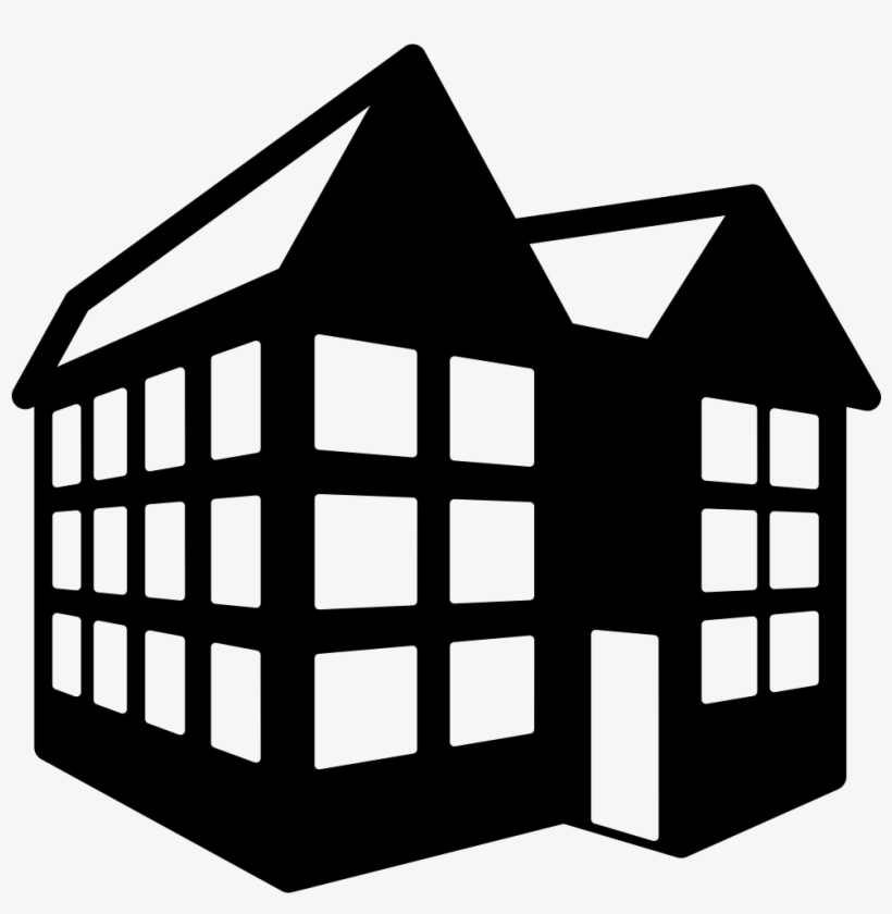 D Building Svg Icon Free Download - Building Icons File Png, transparent png #633493
