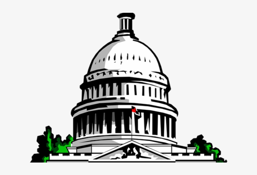 Dome Clipart Capitol Building Dome - Capital Vs Capitol, transparent png #633869