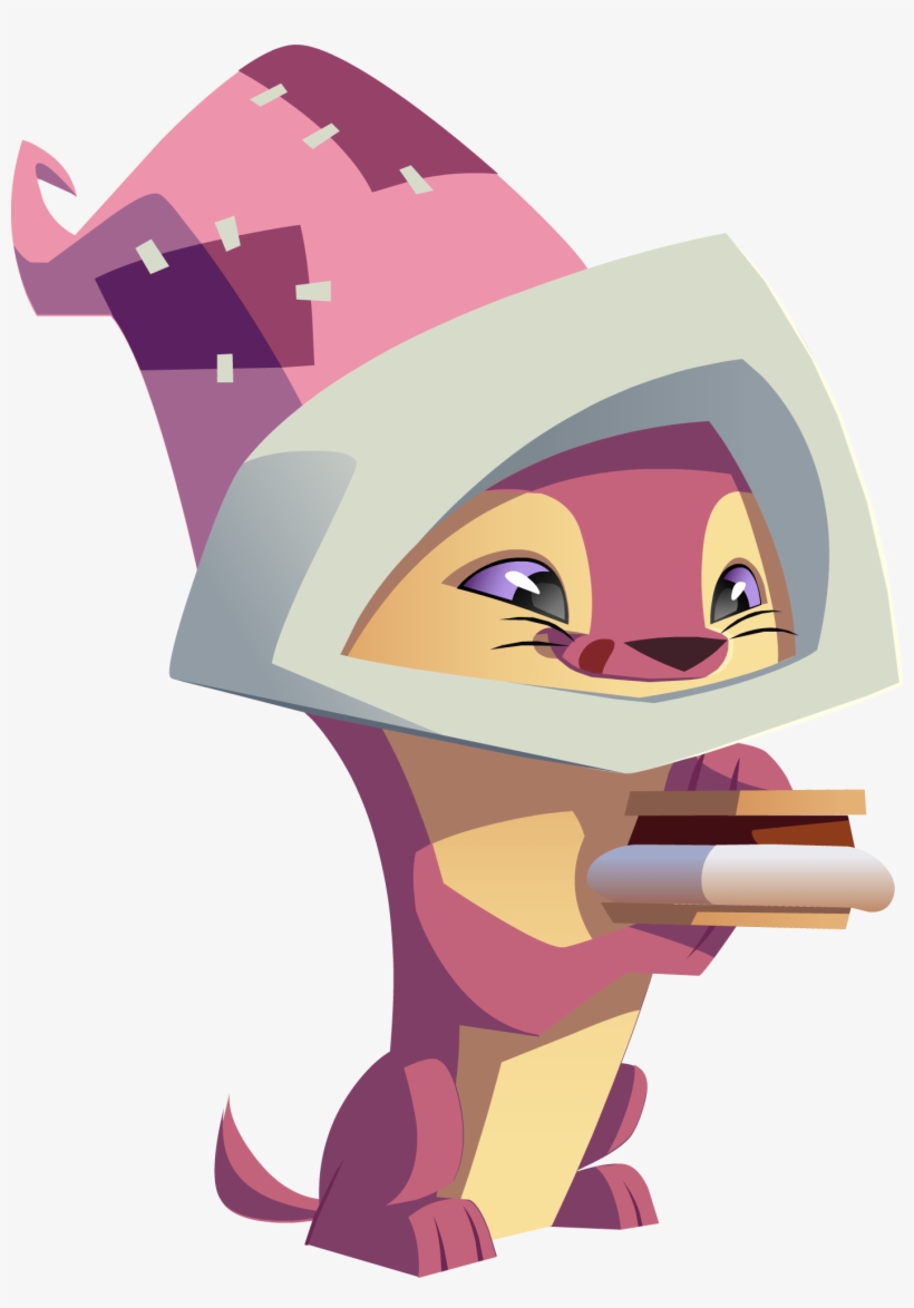 Otter With Smores - Animal Jam Png Otter, transparent png #634021