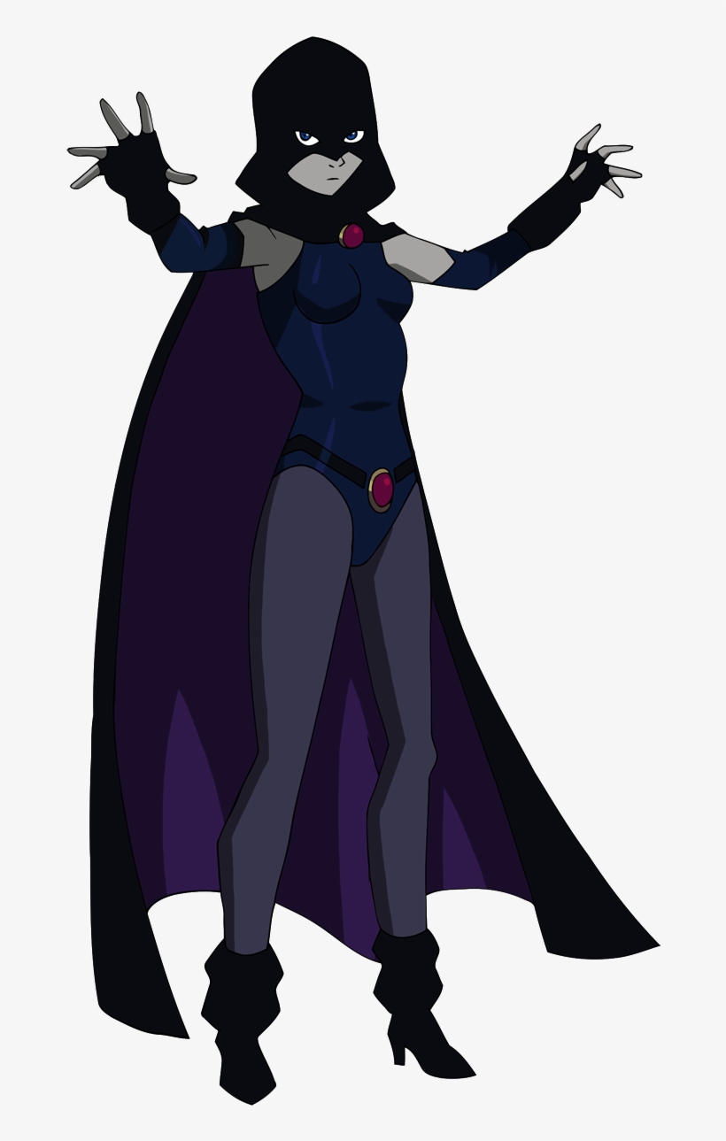 Justice League Vs Teen Titans Raven By Glee Chan-d9scajf - Raven Teen Titans 2016, transparent png #634071