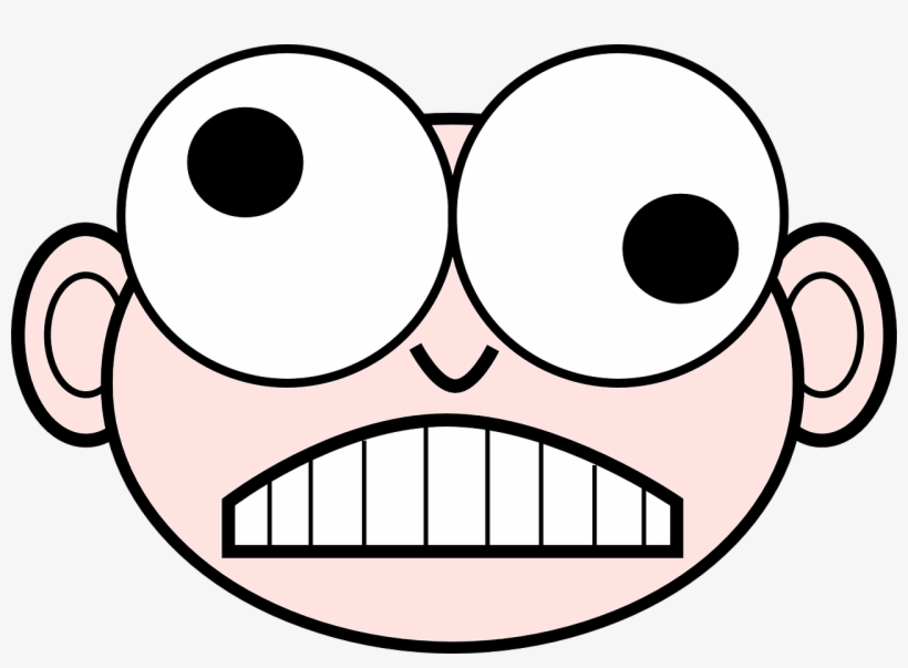 Crazy Nerd Clip Art - Crazy Person Clip Art, transparent png #634072