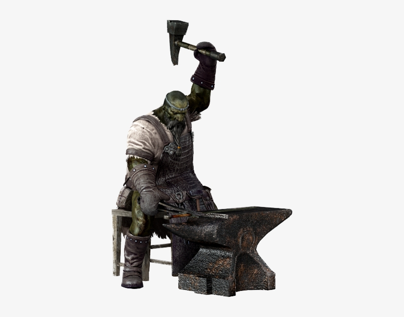 Blacksmith Lenigrast Render - Dark Souls Blacksmith Png, transparent png #634516