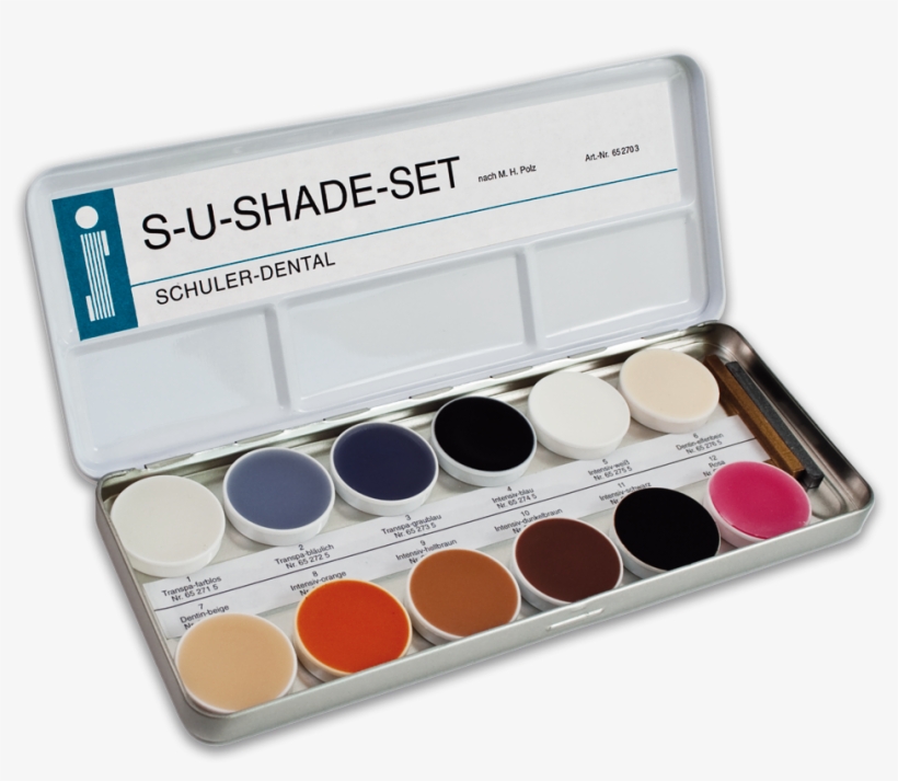 S U Shade Set For A Natural Design - Schuler Dental Wax, transparent png #634835