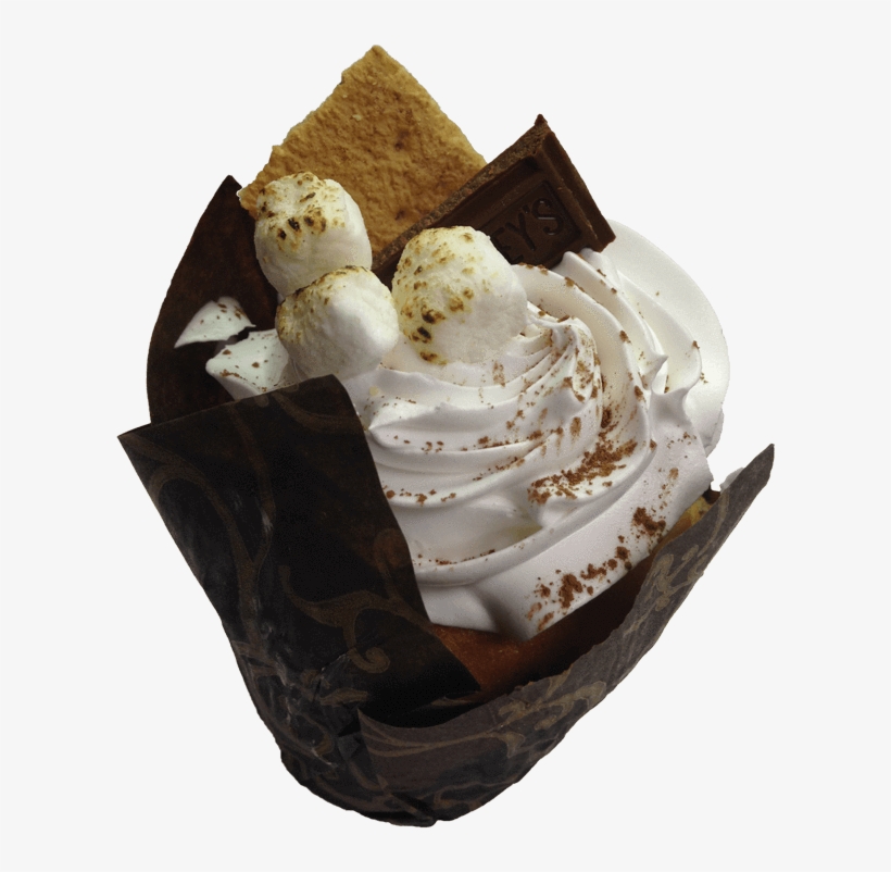 Smore' Cupcake - Cupcake, transparent png #634886