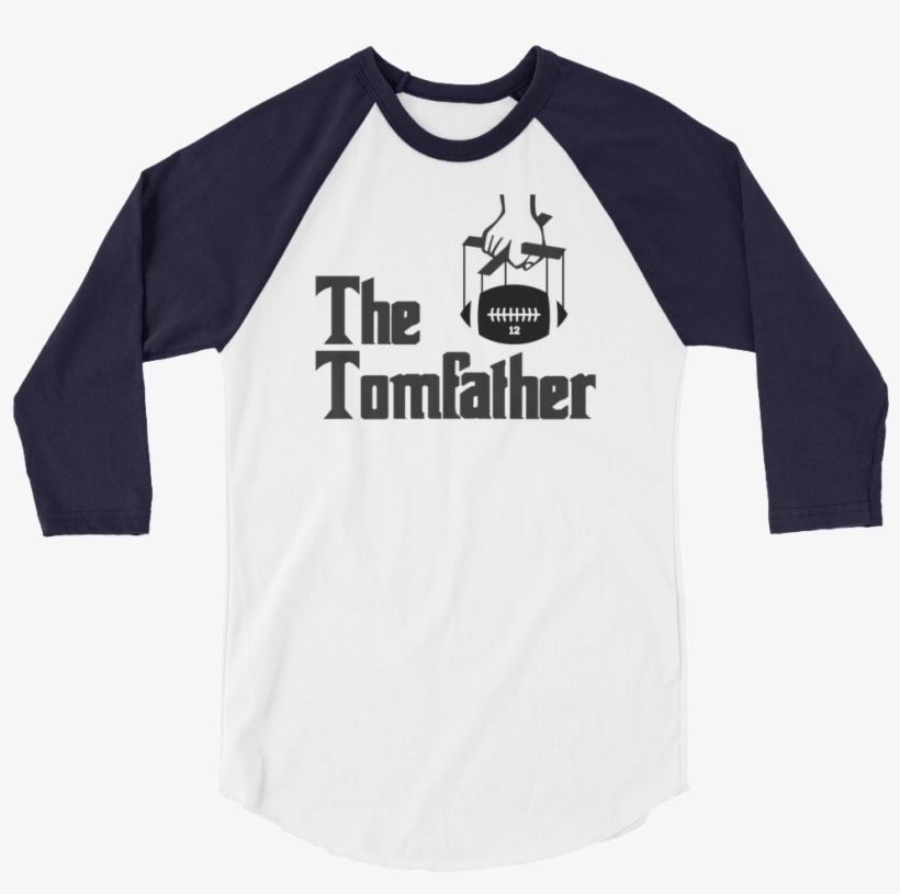 The Tomfather 3/4 Sleeve Raglan Shirt For Tom Brady - Rockstar Class Of 98, transparent png #634974