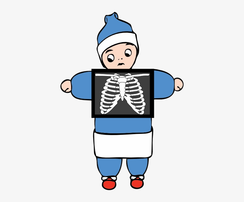 Free X - Halloween Baby Skeleton Maternity T-shirt, transparent png #635344