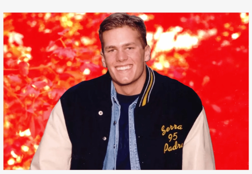 For The Longest Time, There Has Been This Notion That - Tom Brady In High School, transparent png #635619