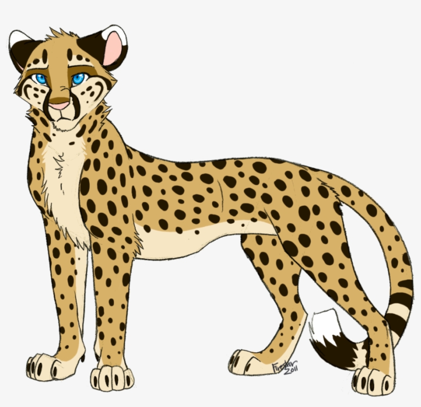 Leopard Print Png Transparent Leopard Print - Anime Cheetah, transparent png #635817