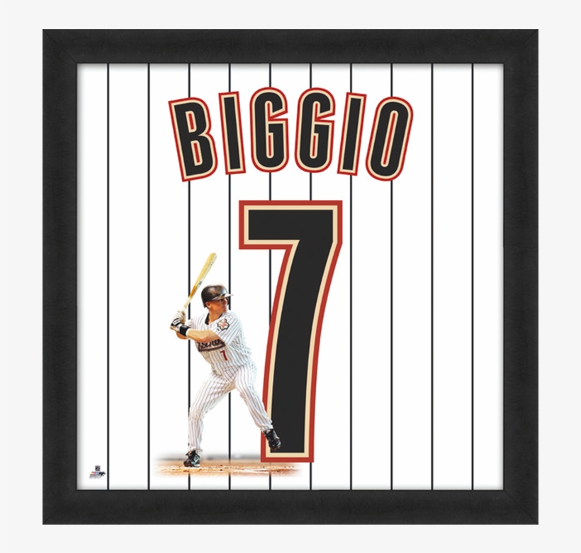 Houston Astros Uniframe Framed Posters - Houston Astros Craig Biggio Uniframe Framed Jersey, transparent png #635977