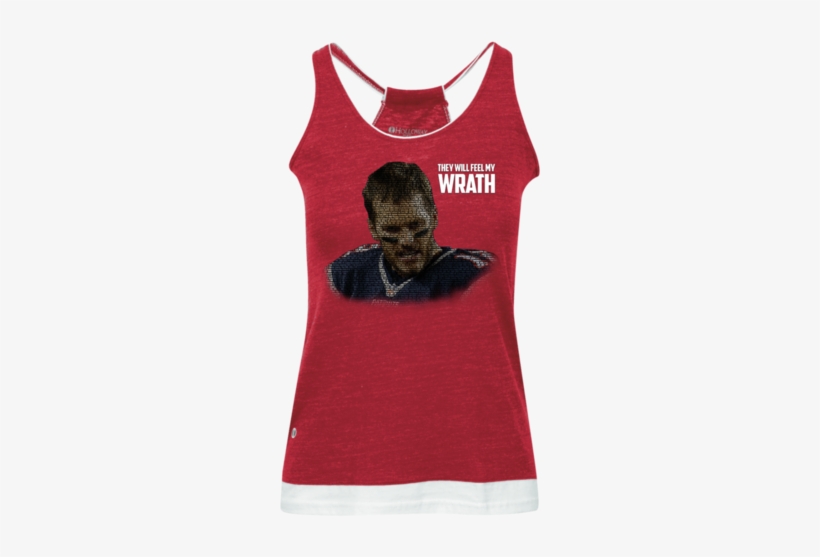 Tom Brady Feel My Wrath Juniors' Vintage Heathered - Gym Hair Don't Care Juniors' Vintage Heathered Tank, transparent png #636095