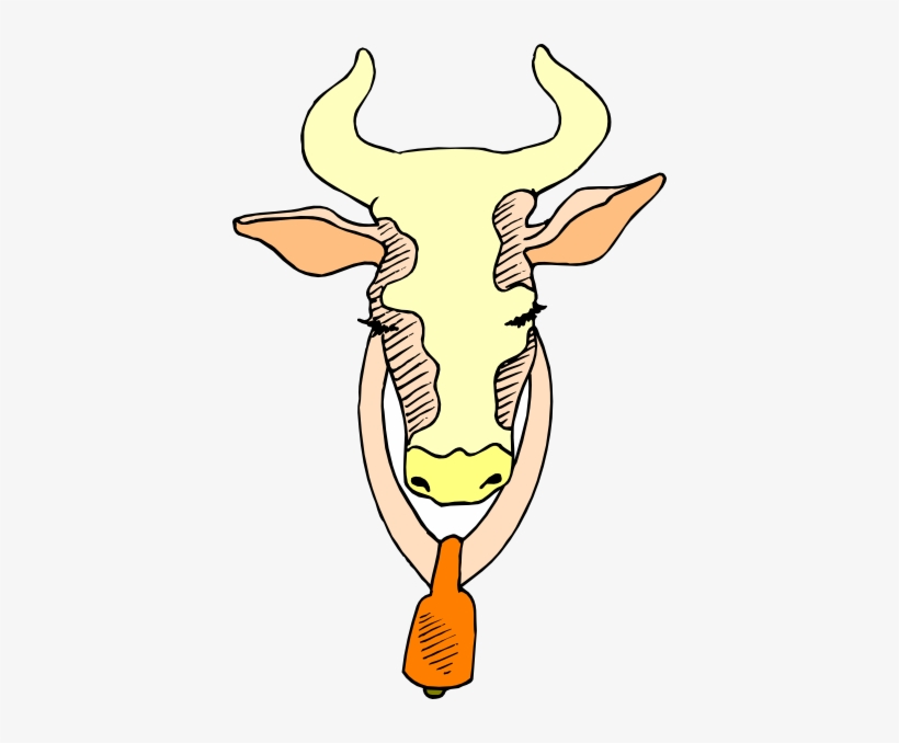 Cow Head With Closed Eyes Svg Clip Arts 396 X 598 Px, transparent png #636097