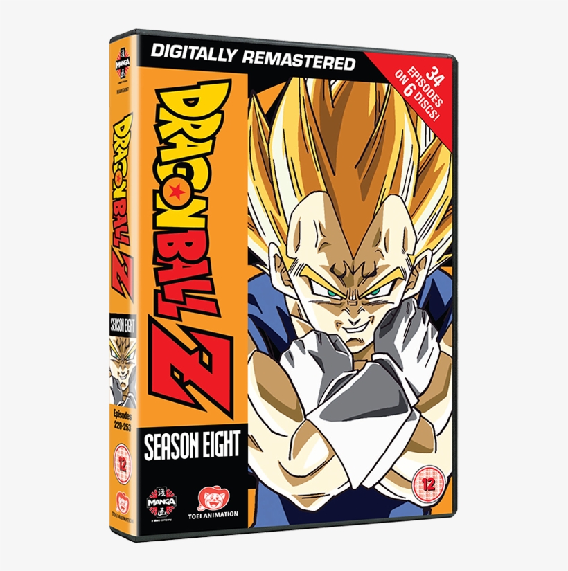 Dragon Ball Z Season Eight - Dragon Ball Z Dvd Uk, transparent png #636788