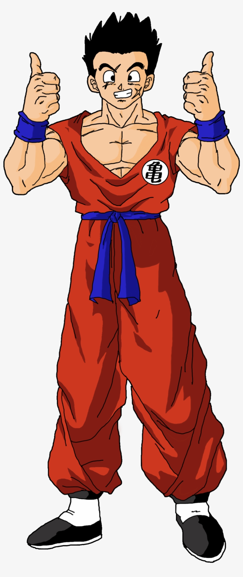 622kib, 1024x2305, Yamcha - Dragon Ball Z Yamcha Saga Cell, transparent png #636935