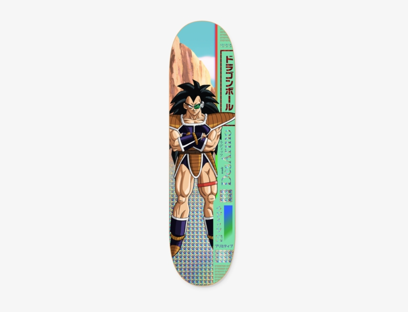 Wade Desarmo Radditz Deck - Primitive Skateboard Dragon Ball Z, transparent png #637568