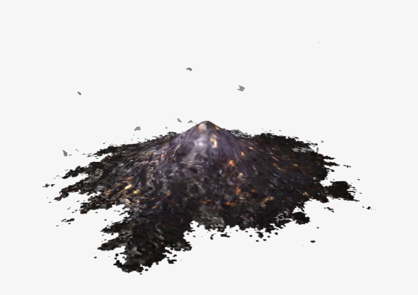 Pile Of Ashes Png - Stratovolcano, transparent png #637657