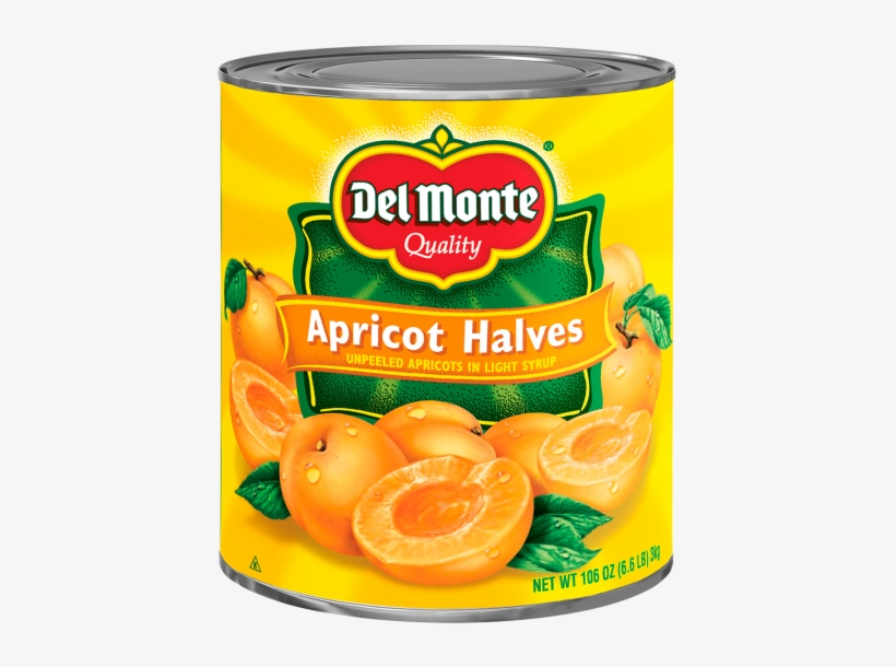 Del Monte® Unpeeled Apricot Halves In Light Syrup - Del Monte Pear Halves In Light Syrup, transparent png #637914