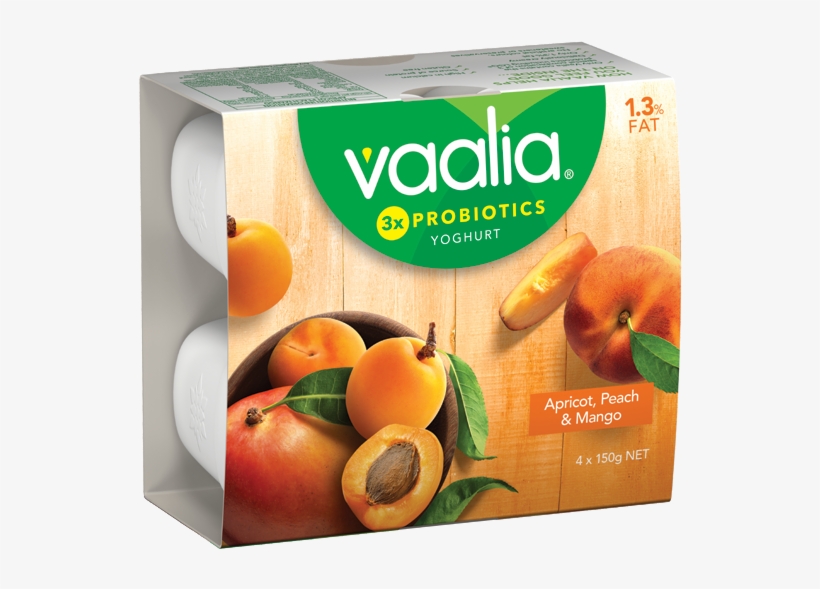 Peach Mango Png - Vaalia Vanilla Low Fat Yogurt, transparent png #637989