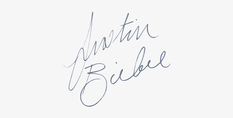 Signature Of Justin Bieber - Justin Bieber Autograph 2018, transparent png #638124