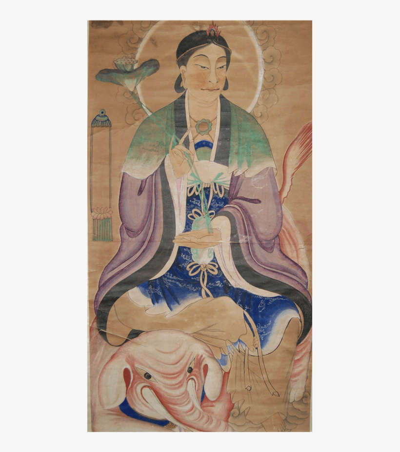 Buddha Seated On An Elephant - Poster, transparent png #638334