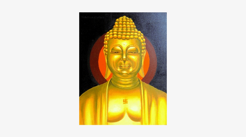 Golden Buddha - Gautama Buddha, transparent png #638425