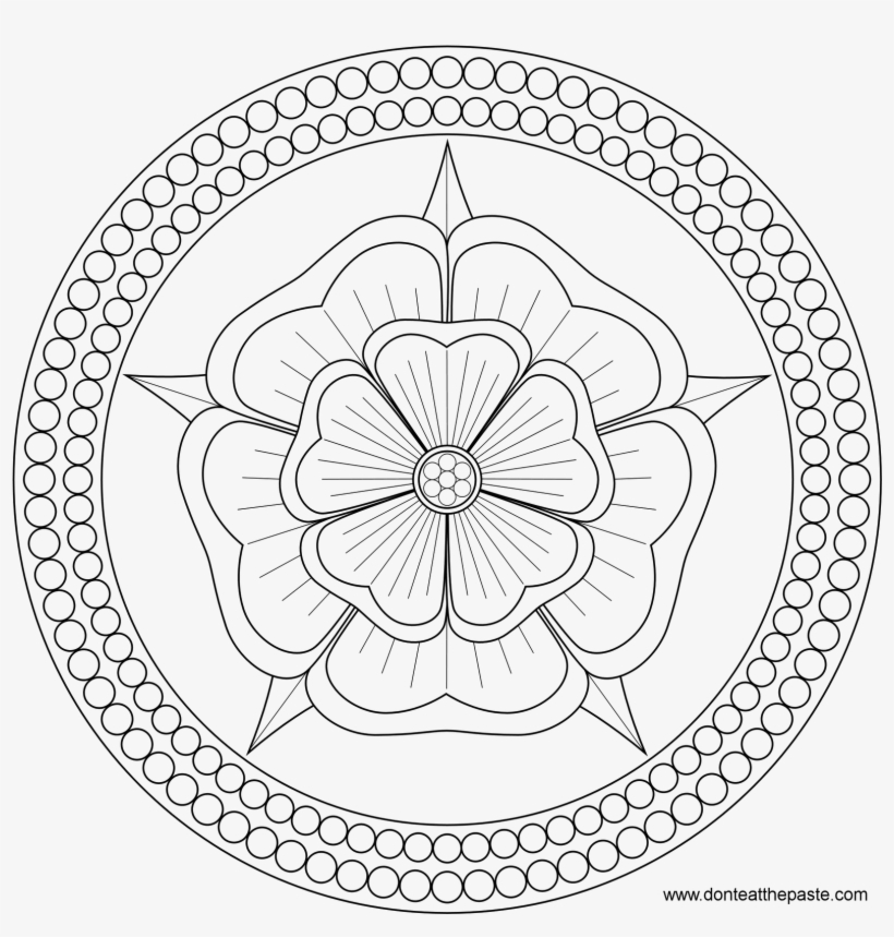 Picture Download Mandalas And Symbols To Colour The - Harlequin Boheme, transparent png #638628