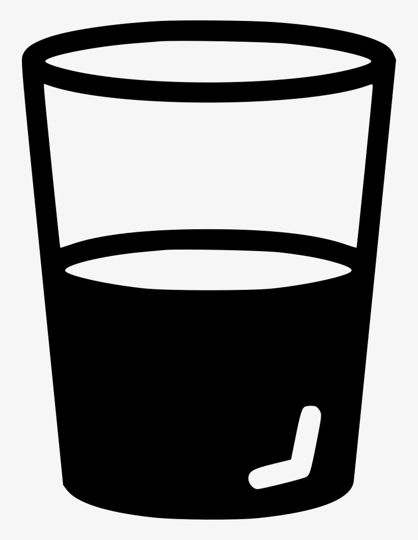 Water Glass Beverage - Water Glass Free Icon, transparent png #638912