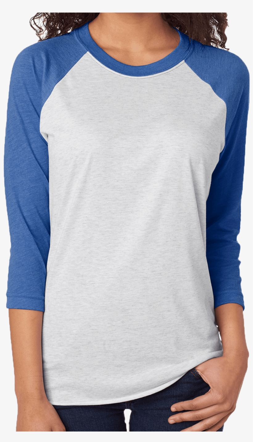 Watercolor Steer Tri-blend Unisex 3/4 Raglan - Kstate Shirts, transparent png #639886