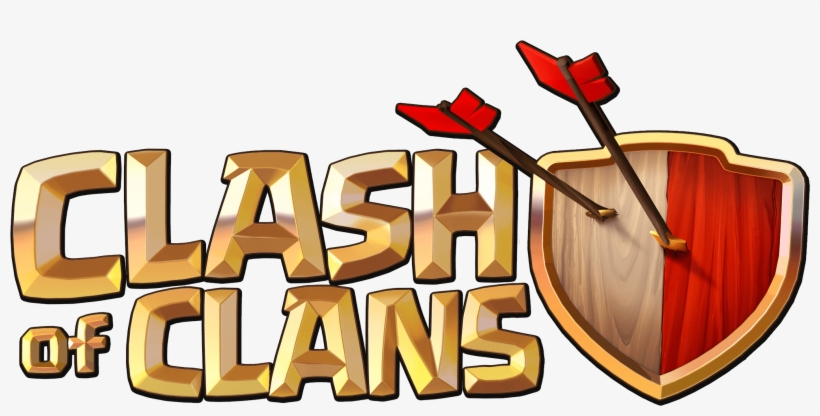 Clash Of Clans Logo - Clash Of Clans Logotipo, transparent png #639952