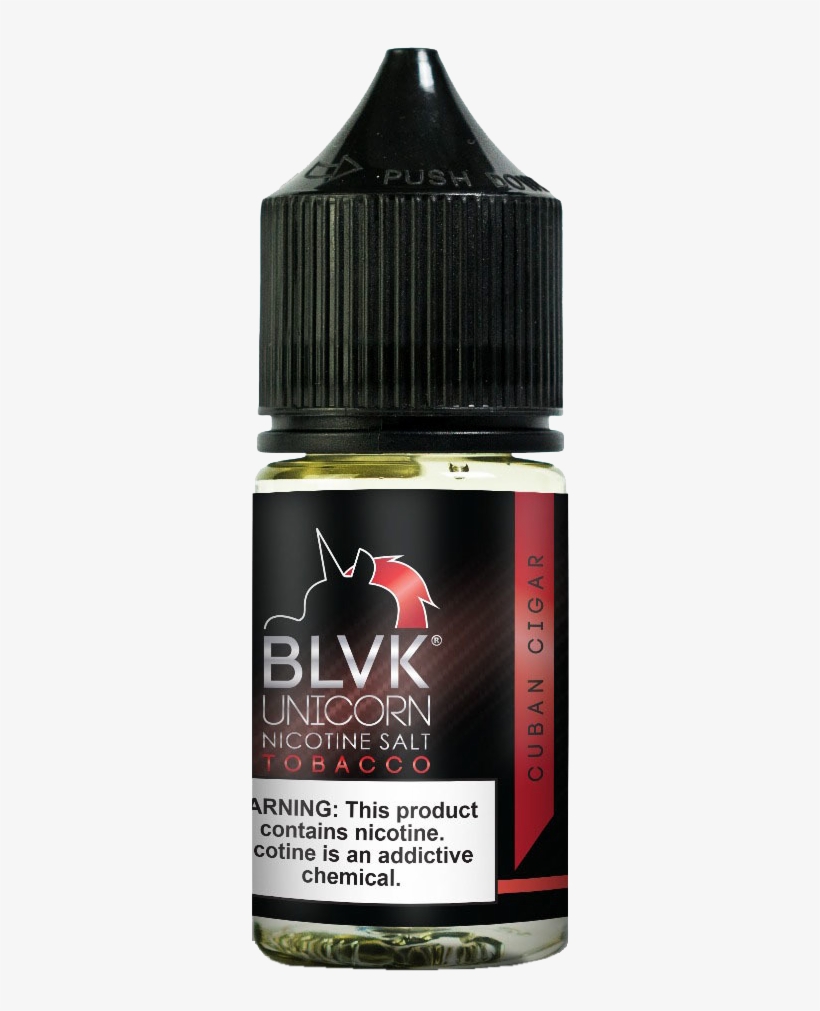 Жидкость Blvk Salt Tobacco Cuban Cigar 30 Мл - Tobacco Salts Blvk Unicorn, transparent png #6300418